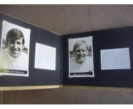 Tottenham 1967 Rare Photo Collection: 12 ""Spurs Cup Winners 1967"" which are original postcard size portrait photos with ann