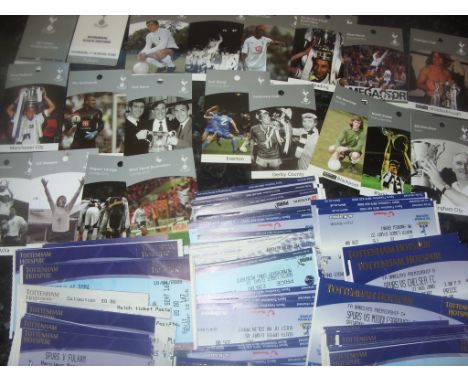 Tottenham Home Football Ticket Collection: From 2005 onwards there are about 100 tickets and 20 executive box passes which ar