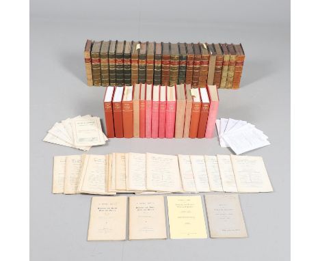 Hugh Norris &amp; Charles Herbert Mayo (editors). Notes and Queries for Somerset and Dorset, volumes 1-35, plus duplicates an