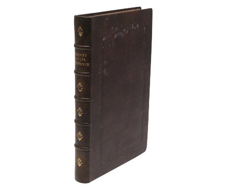 Sir Francis Bacon. Sylva Sylvarum, or, A Natural History in Ten Centuries, ninth edition, engraved portrait frontispiece, add