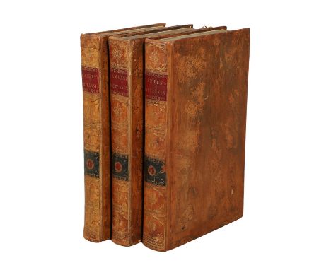 William Camden. Britannia: or, A Chorographical Description of... England, Scotland, and Ireland, first Gough edition, 3 volu