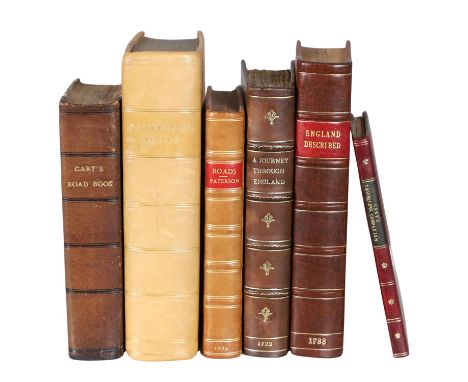 John Cary. Traveller's Companion or a Delineation of the Turnpike, Roads of England and Wales, 43 maps with outline hand-colo