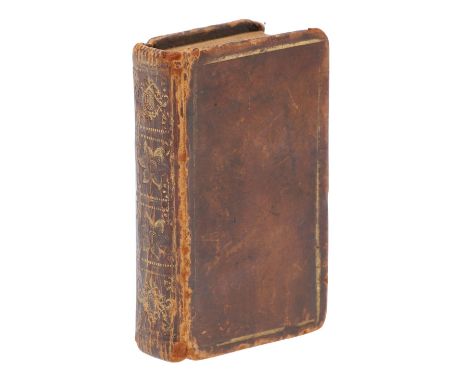 N. Brady and N.Tate. The Psalms of David, fitted to the tunes used in churches contemporary full calf, gilt, 12mo, Edinburgh,