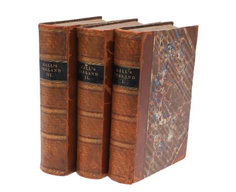 Mr &amp; Mrs C. Hall. Ireland, It's Scenery, Character &amp; c., New Edition in three volumes, illustrated throughout with en