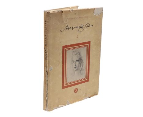 Lord David Cecil. Augustus John, fifty-two drawings, original publisher cloth, dust jacket, folio, London: George Rainbird, 1