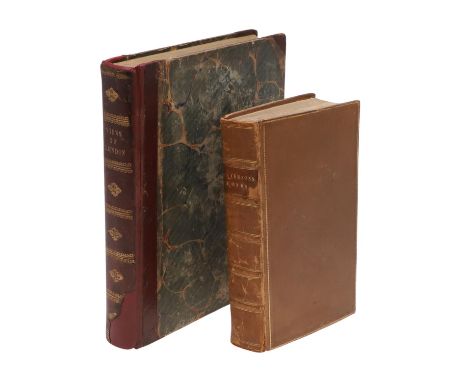 James Elmes and Thomas Shepherd. Metropolitan Improvements, engraved title, 78 engraved plates inlcuding plan of Regent's Par