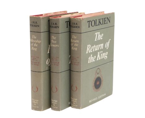 J. R. R. Tolkien. The Lord of the Rings, 3 volumes, revised edition, all second edition second impression, comprising The Fel