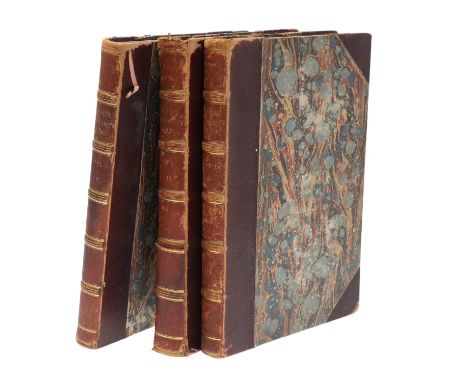 Charles Dickens. Master Humphrey's Clock, first edition in book form, 3 volumes, with illustrations by George Cattermole and 