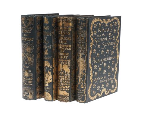 Jane Austen. Pride and Prejudice, with a preface by George Saintsbury, illustrations by Hugh Thomson, original pictorial clot