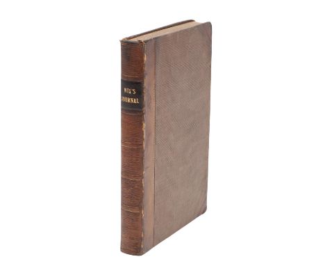 Edward Wix. Six Months of a Newfoundland Missionary's Journal from February to August 1835, first edition, armorial bookplate