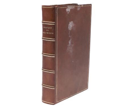 Thomas Bewick. A General History of Quadrupeds, first edition, wood-engraved vignettes, contemporary diced calf, repaired, 8v