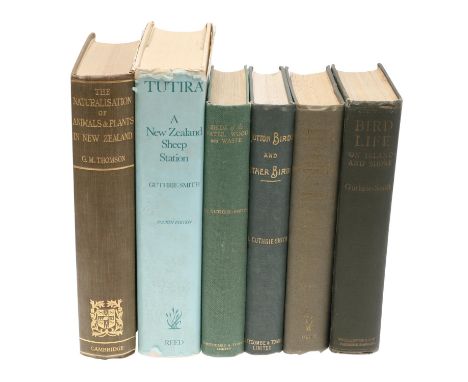 Herbert Guthrie Smith. Sorrows and Joys of a New Zealand Naturalist, first edition, number 729 of 1000 copies signed by the a