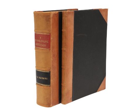 R. H. Mathews. A Chinese English Dictionary; Compiled for the China Inland Mission, first edition, twentieth century half cal
