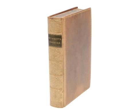 Joseph Wolff. Narrative of a Mission to Bokhara, in the Years 1843–1845, fourth edition, half-title, lithographed frontispiec