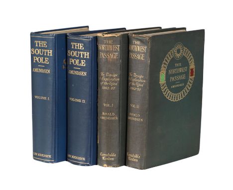 Roald Amundsen. The South Pole, 2 Volumes, first English edition, half-titles, frontispiece, tissue guard, plates, with a por