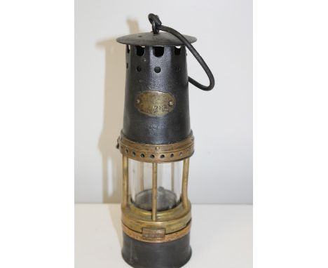 A collectable colliery mining lamp 