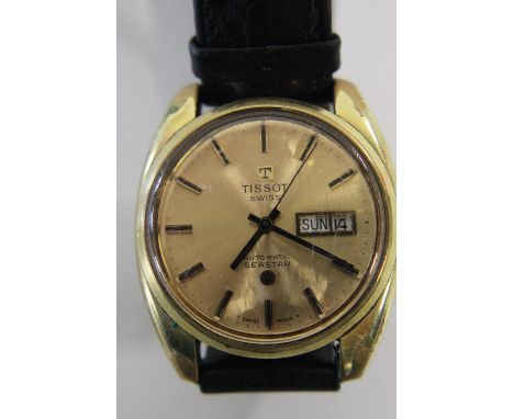 A vintage Tissot Seastar automatic watch in GWO 