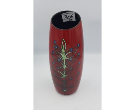 Poole Pottery Vase height 24cm. 