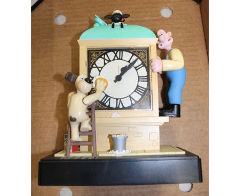 Wesco Wallace and Gromit Alarm Clock (Working -Unboxed) 