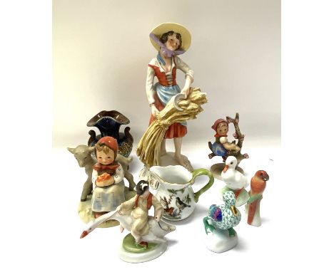 Lot # 268: Bavarian Boy Hummel Figurine