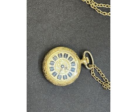 Lucerne fob watch with chain 