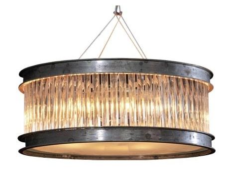A ROD SMALL PENDANT LIGHT - MATT BLACK &nbsp;(NOTE: MAIN IMAGE SHOWS PRODUCT IN NATURAL FINISH)&nbsp;&nbsp;50cm x 50cm x 43cm