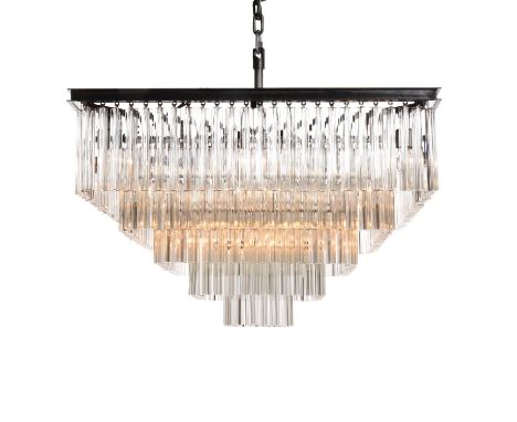 A PARADISE 5 RING PENDANT LIGHT - NATURAL   88.5cm x 88.5cm x 72cm    (rrp £5425)