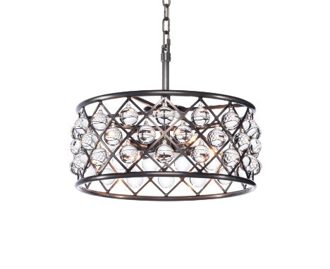 A ZIG ZAG HOOP PENDANT LIGHT  SMALL - NATURAL   50cm x 50cm x 41.5cm    (rrp £2100)