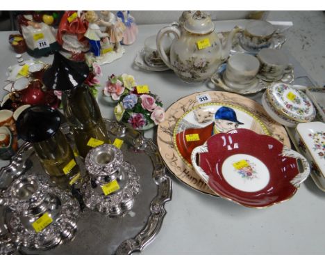 A parcel of china including Royal Doulton, a suite of Coalport Ming Rose tableware, an Oriental eggshell part teaset, two Mur