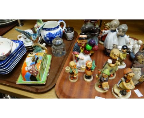 A parcel of figurines &amp; other china including Royal Doulton 'Balloon Girl' - HN2818, Hummel figures, Royal Doulton 'Choir