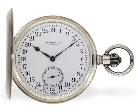 Taschenuhr: einziges bekanntes Ulysse Nardin Chronometer mit 24h-Zifferblatt, ca.1930: Ca. Ø53mm, ca. 112g, solides originale