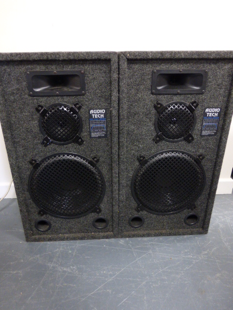 audio tech speakers
