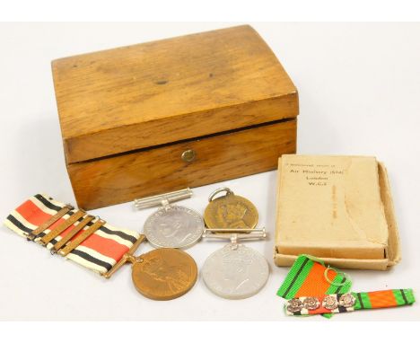 A collection of medals, to include a Special Constable Long Service medal awarded to an Arthur Codling with bars for 1931, 19