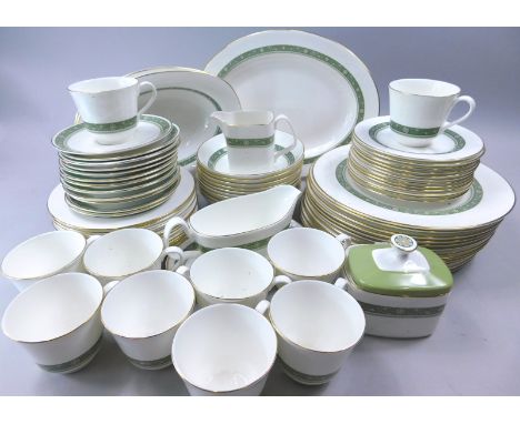 A Royal Doulton Rondelay pattern part dinner and tea service