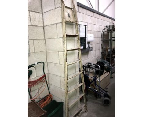A vintage step ladder