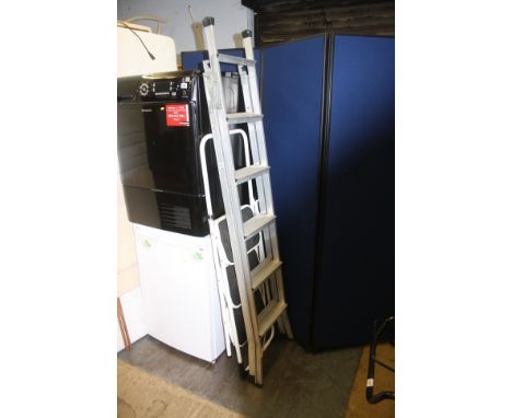 Two pairs of step ladders
