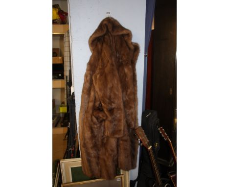 A fur coat 