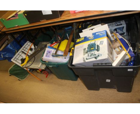 Quantity of assorted tools