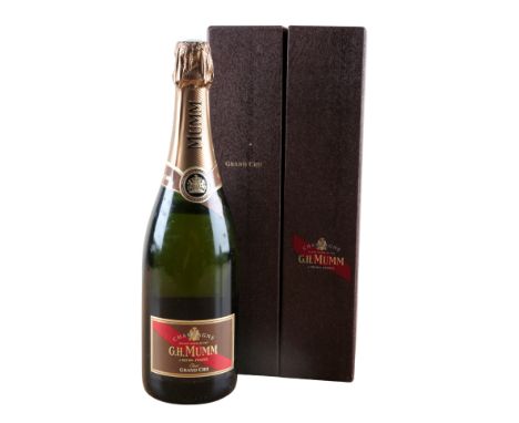 G.H. MUMM GRAND CRU CHAMPAGNE 2002disgorged 2005, one 75cl bottle, boxed