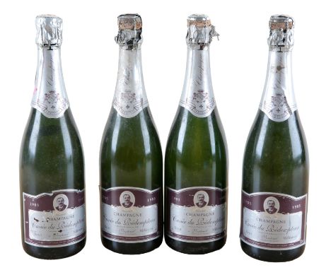 EDMOND DUBOIS 'CUVEE DU REDEMPTEUR' VINTAGE BRUT CHAMPAGNE 1985four 75cl bottles (4)