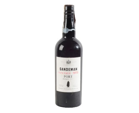 SANDERSON VINTAGE PORT 1975&nbsp;one approx 70cl bottle