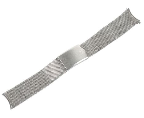 OMEGA CONSTELLATION: A STAINLESS STEEL MESH BRACELET15cm long