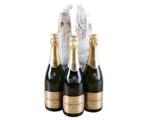 BOLLINGER GRANDE ANNEE VINTAGE CHAMPAGNE 1985five 75cl bottles (5)