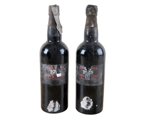 COCKBURNS VINTAGE PORT 1975two approx. 75cl bottles (2)