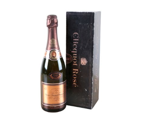 VEUVE CLICQUOT BRUT ROSE VINTAGE CHAMPAGNE 1983one 75cl bottle, boxed