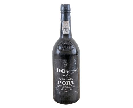 DOW'S SILVER JUBILEE VINTAGE PORT 1977one 75cl bottle