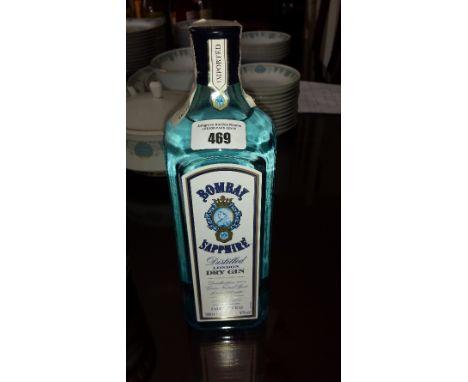 A Bottle of Bombay Sapphire Gin, 1L.