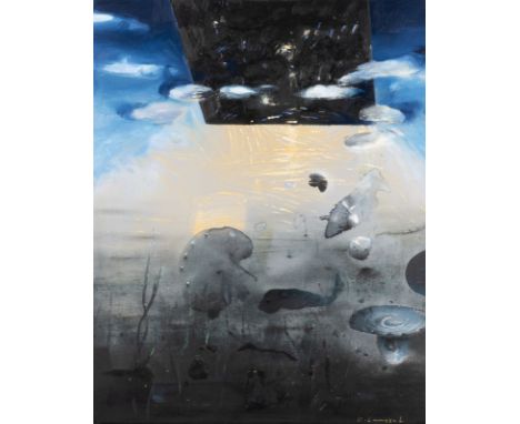KAROLY LENGYEL1942 - 2016'PRAE II' (2002) Öl auf Leinwand. 101 x 80 cm (R. 105 x 84 cm). Unten rechts signiert und datiert 'K