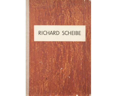RICHARD SCHEIBE1879 Chemnitz - 1964 Berlin'ACHT AKTZEICHNUNGEN' (1947) Portfolio mit 8 Lithografien auf Papier, eingelegt in 