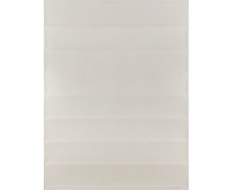RAIMUND GIRKE1930 Heinzendorf - 2002 KölnOHNE TITEL Prägedruck. 63,5 x 48,5 cm (R. 81 x 61 cm). Unten recht mir Bleistift sig